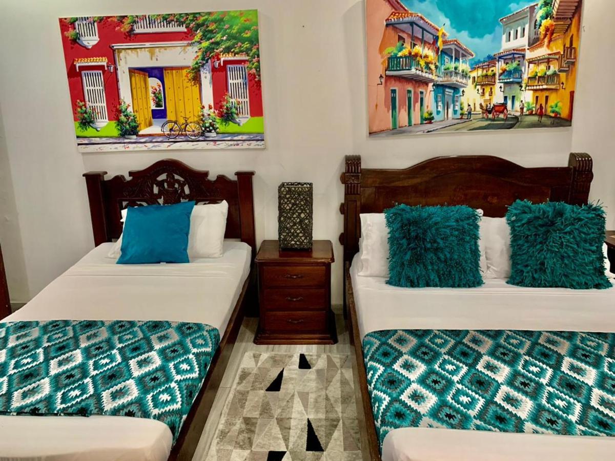 Hotel Casa Centro Historico Cartagena De Indias Bagian luar foto